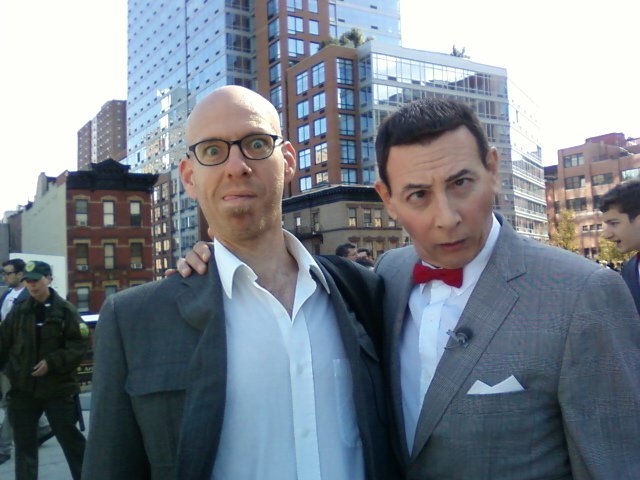 i met pee-wee herman